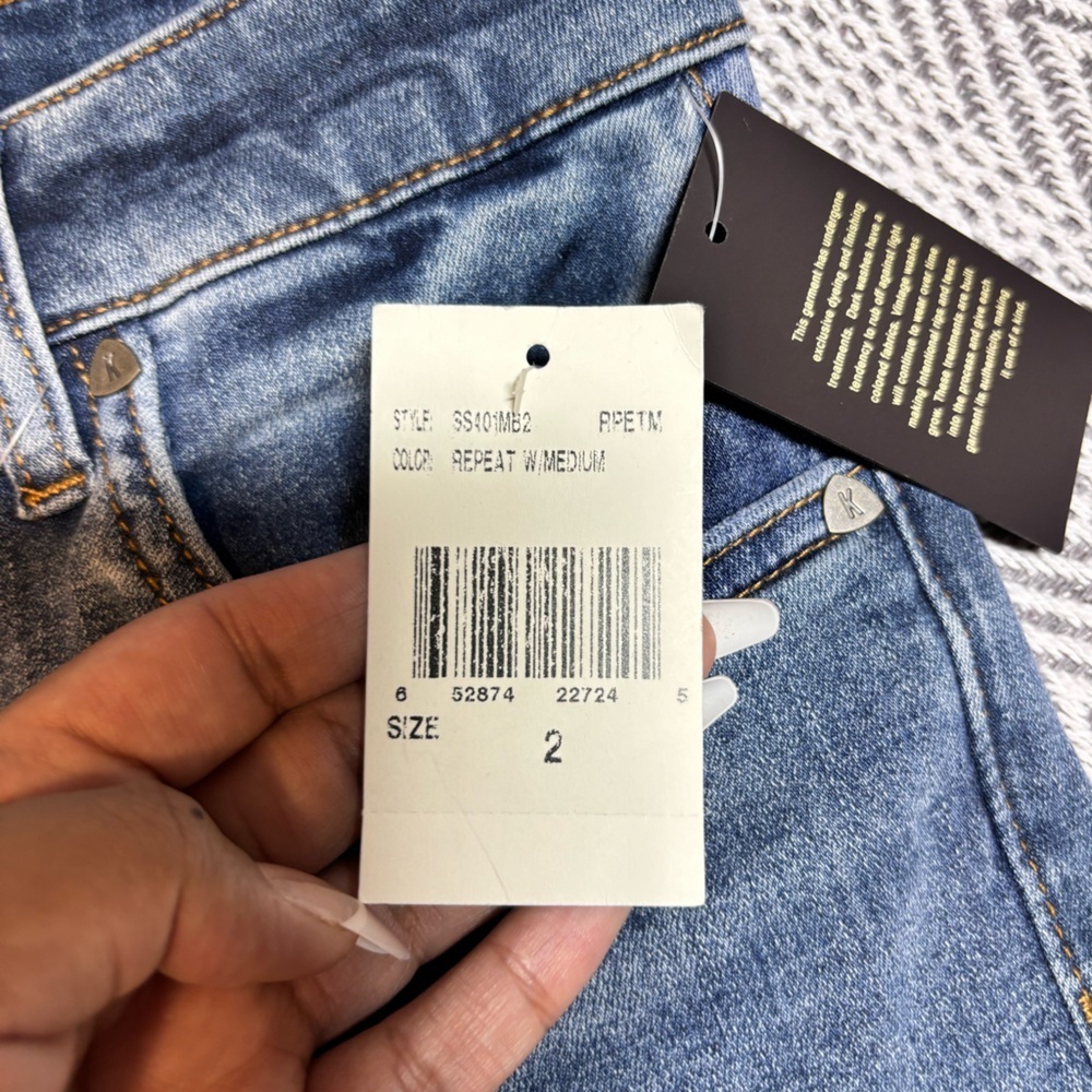 KUT from the Kloth | High Rise Boyfriend Jean Shorts | Sz 2 - Picture 4 of 8